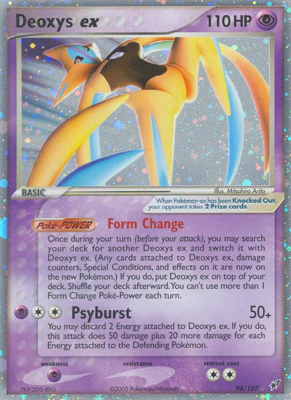 Deoxys ex · Deoxys 98/107