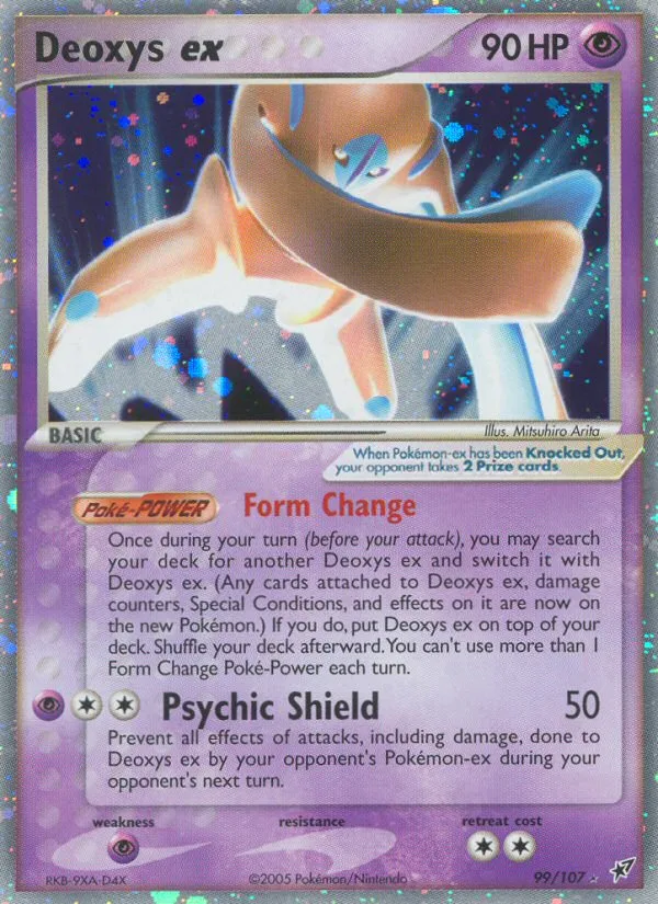Deoxys ex · Deoxys 99/107