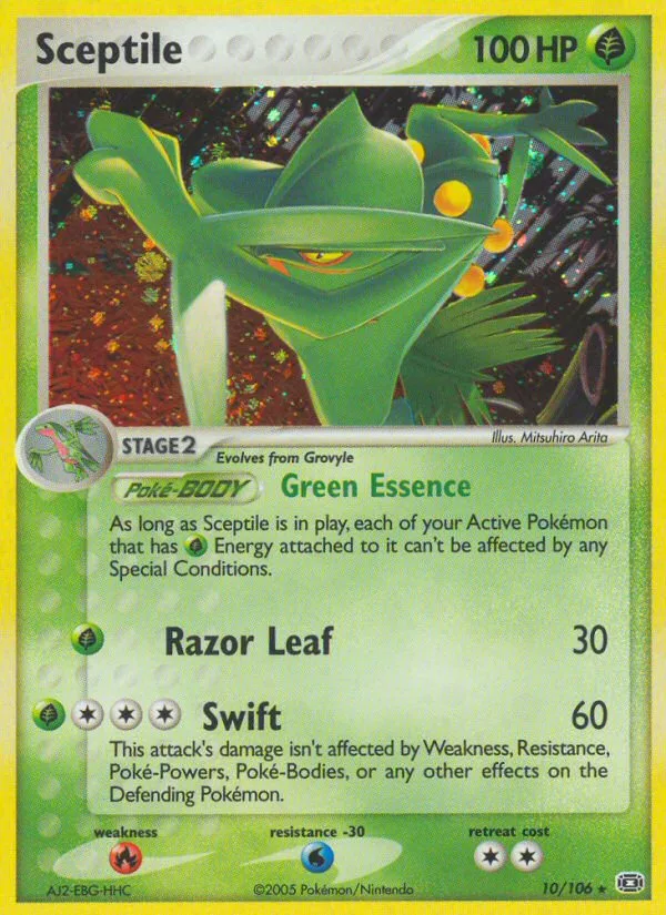 Sceptile · Emerald 10/106