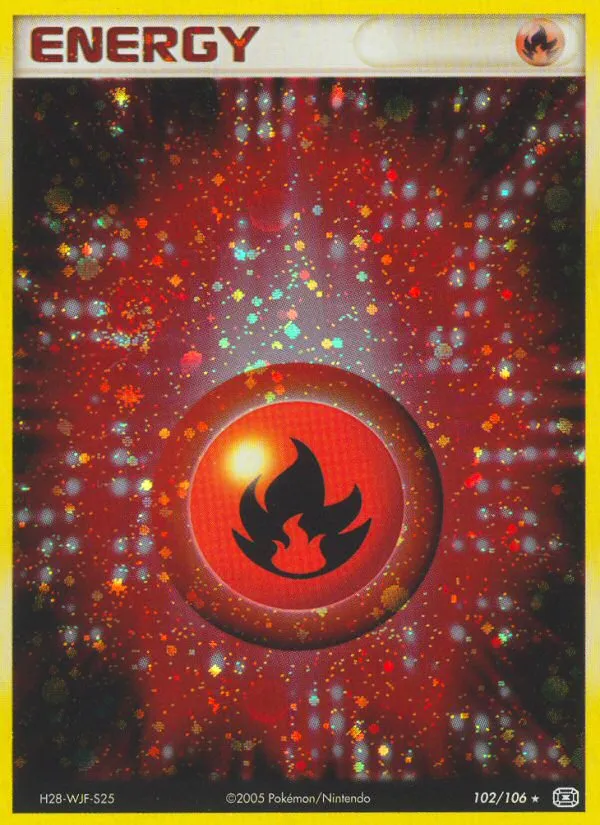 Fire Energy · Emerald 102/106