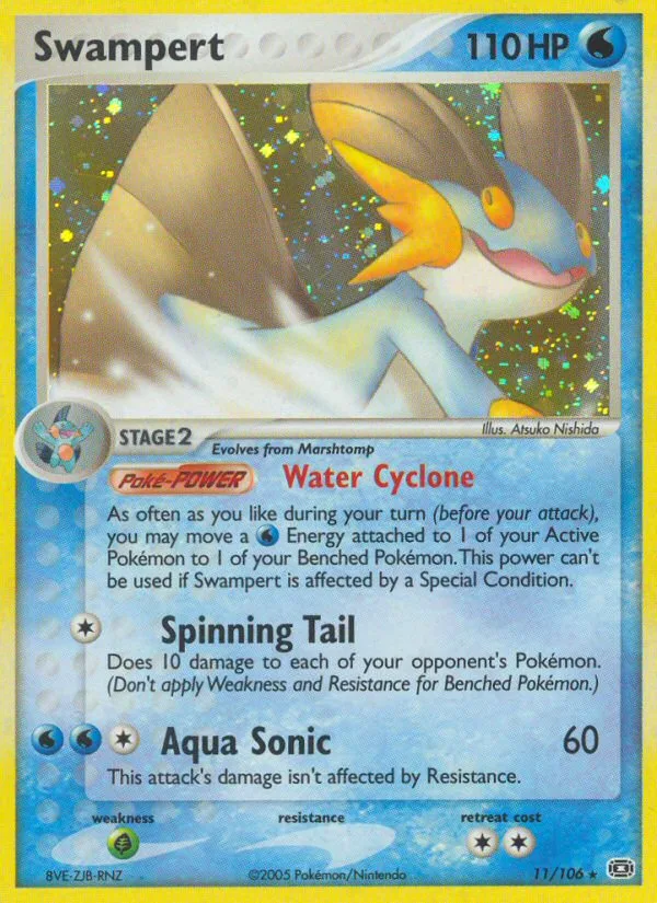 Swampert · Emerald 11/106