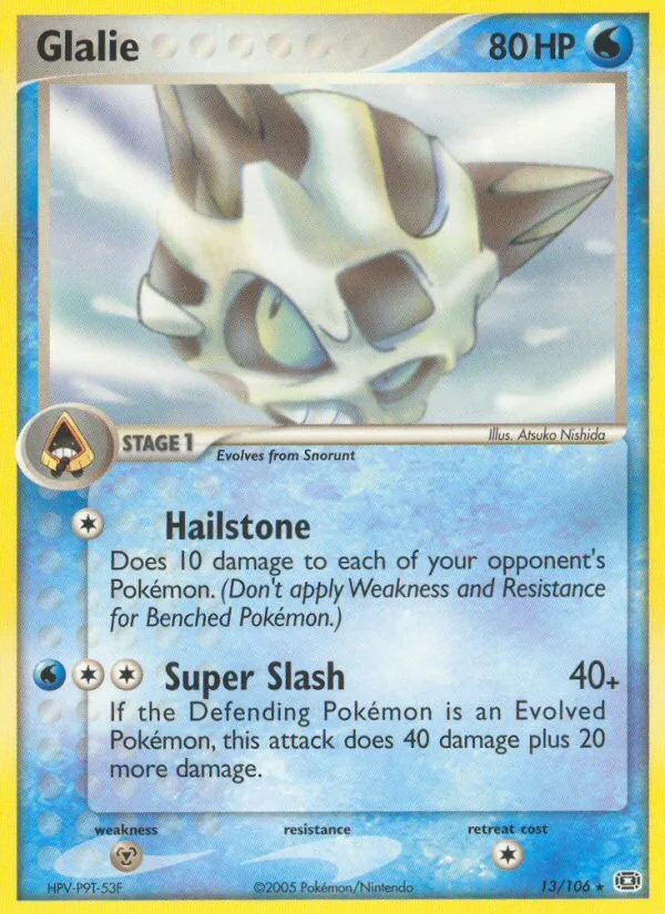 Glalie · Emerald 13/106