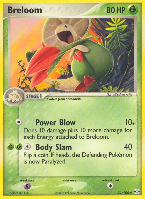 Breloom · Emerald 22/106
