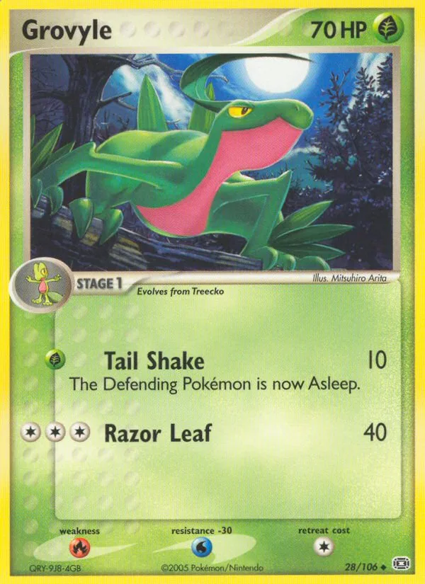 Grovyle · Emerald 28/106