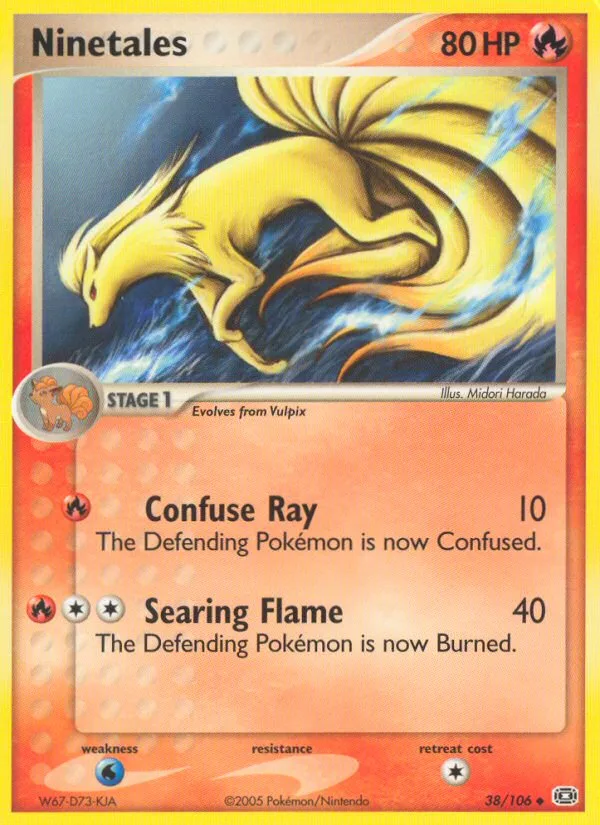 Ninetales · Emerald 38/106