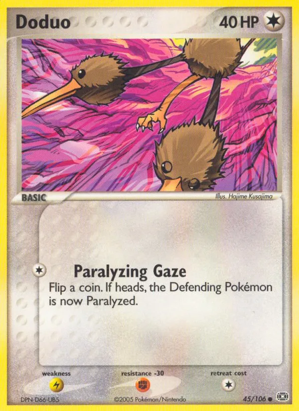 Doduo · Emerald 45/106