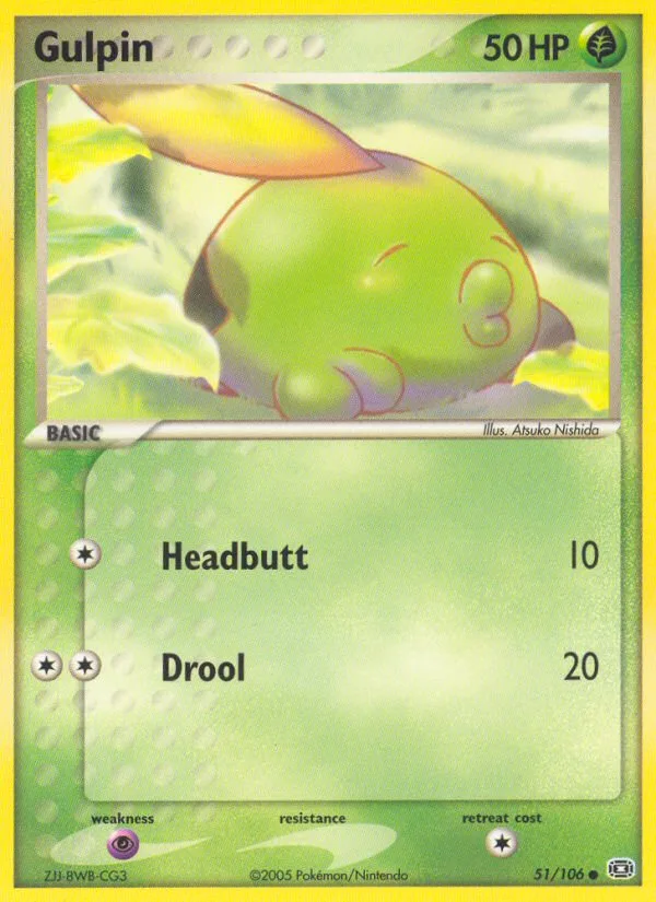 Gulpin · Emerald 51/106
