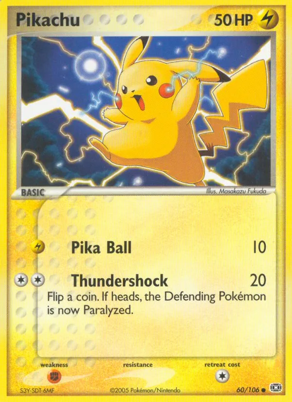 Pikachu · Emerald 60/106