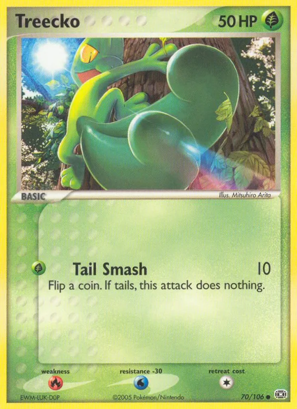 Treecko · Emerald 70/106