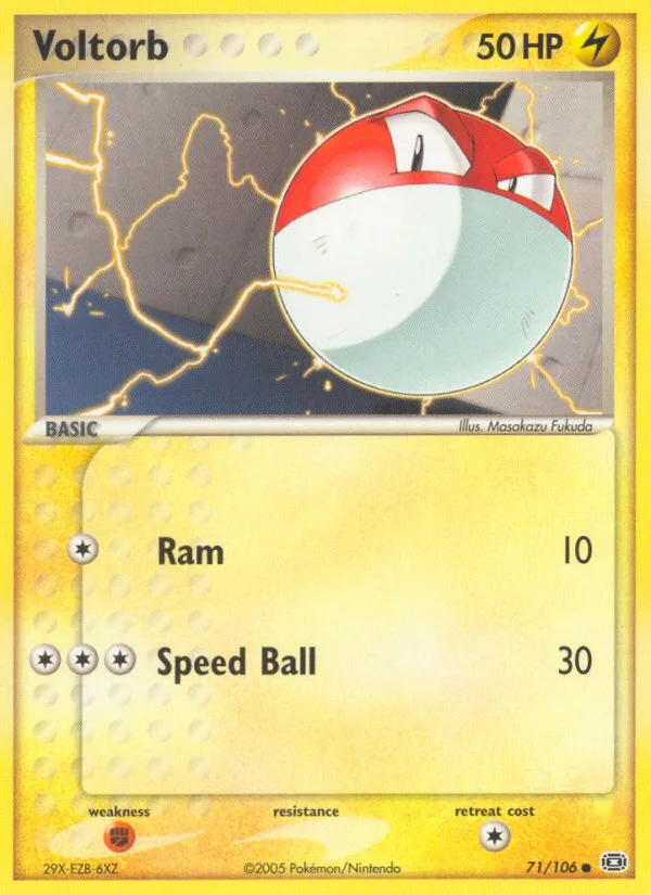 Voltorb · Emerald 71/106