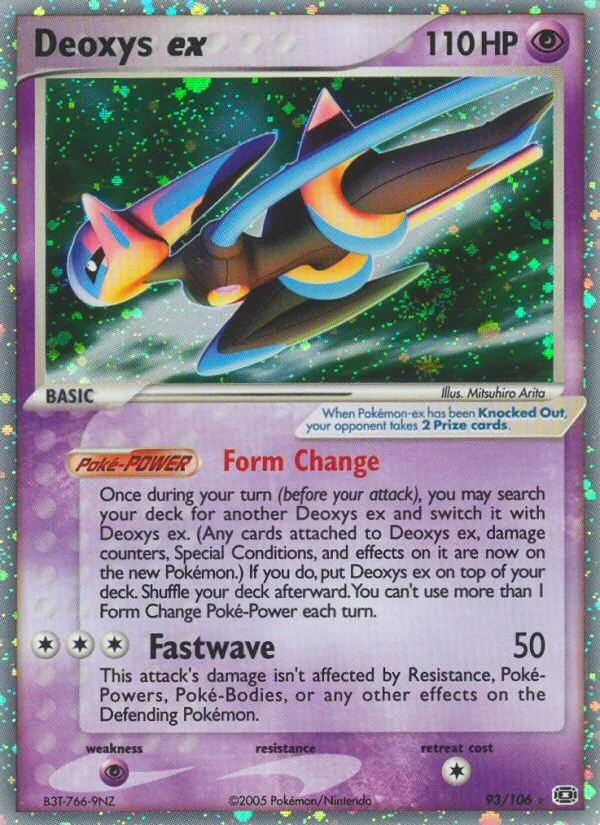 Deoxys ex · Emerald 93/106