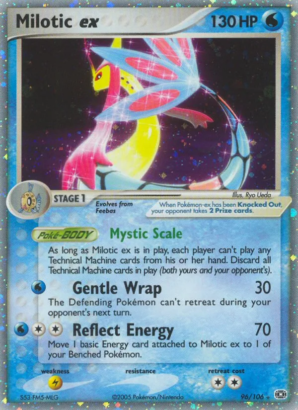Milotic ex · Emerald 96/106