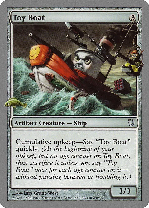 Toy Boat · Unhinged 130/168