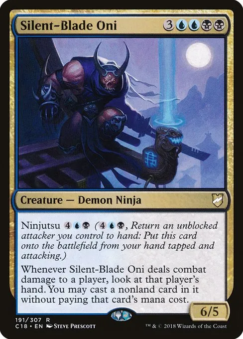 Silent-Blade Oni · Commander 2018 191/307
