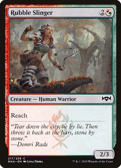 Rubble Slinger · Ravnica Allegiance 217/273