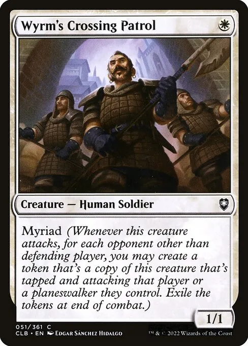 Wyrm's Crossing Patrol · Commander Legends: Battle for Baldur's Gate 51/936