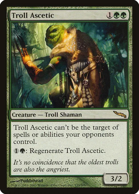 Troll Ascetic · Mirrodin 135/306