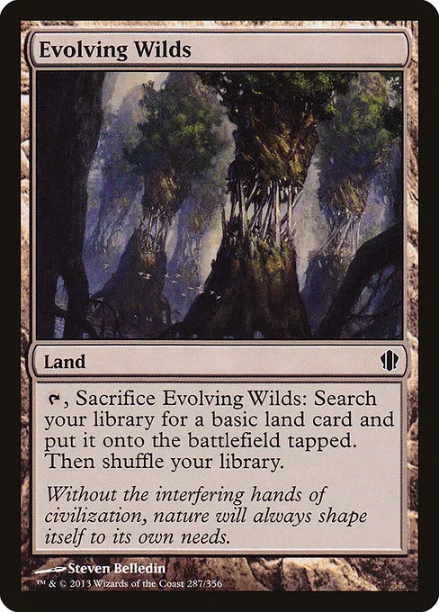 Evolving Wilds · Commander 2013 287/356
