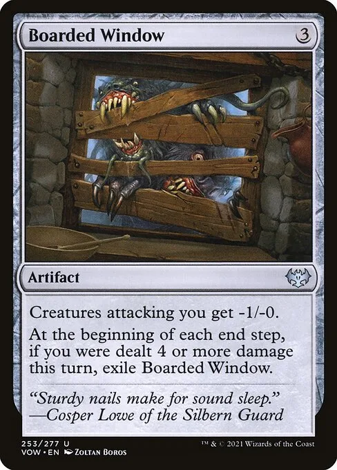 Boarded Window · Innistrad: Crimson Vow 253/423