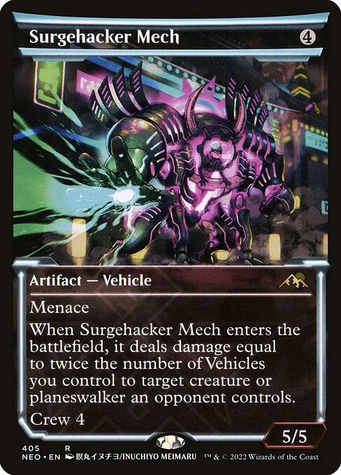 Surgehacker Mech · Kamigawa: Neon Dynasty 405/531