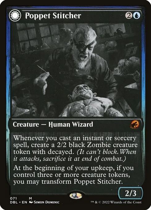 Poppet Stitcher // Poppet Factory · Innistrad: Double Feature 71/535