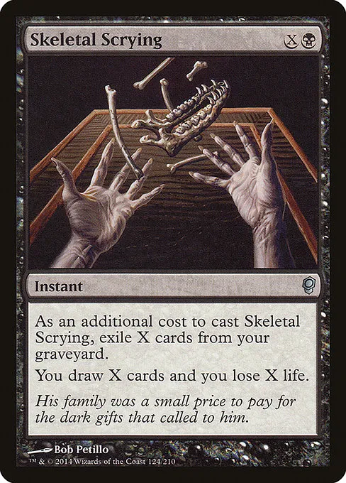 Skeletal Scrying · Conspiracy 124/210