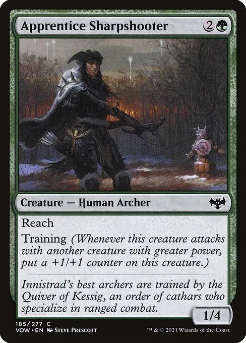 Apprentice Sharpshooter · Innistrad: Crimson Vow 185/423