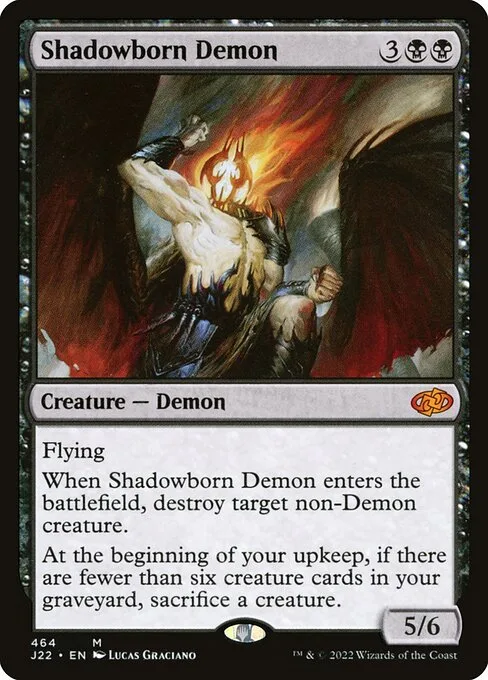 Shadowborn Demon · Jumpstart 2022 464/835