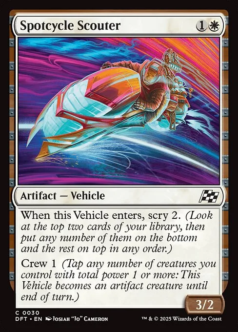 Spotcycle Scouter · Aetherdrift 30/553