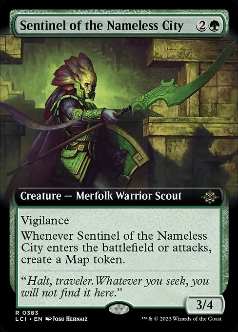 Sentinel of the Nameless City · The Lost Caverns of Ixalan 383/416