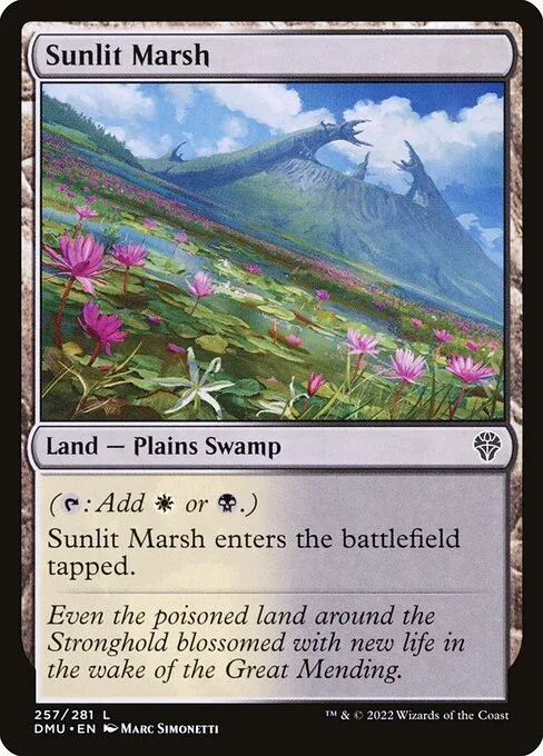Sunlit Marsh · Dominaria United 257/453