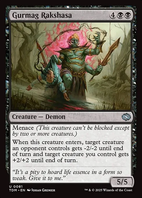 Gurmag Rakshasa · Tarkir: Dragonstorm 81/427