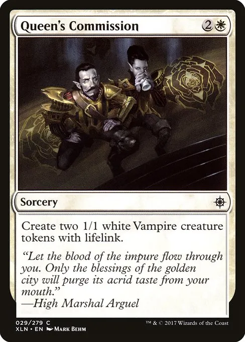 Queen's Commission · Ixalan 29/289