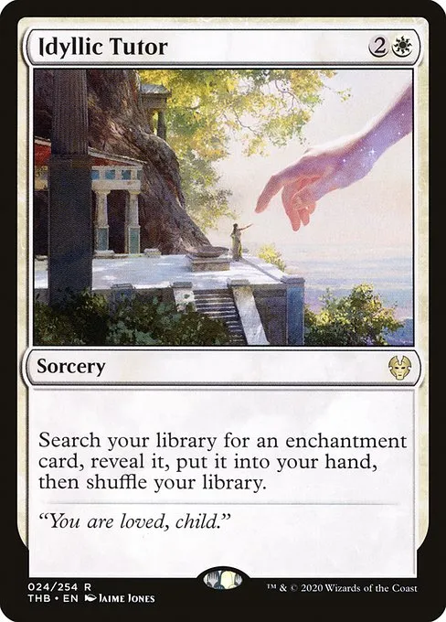 Idyllic Tutor · Theros Beyond Death 24/358