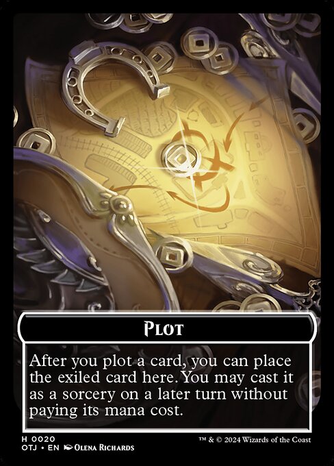 Plot · Outlaws of Thunder Junction Tokens 20/19