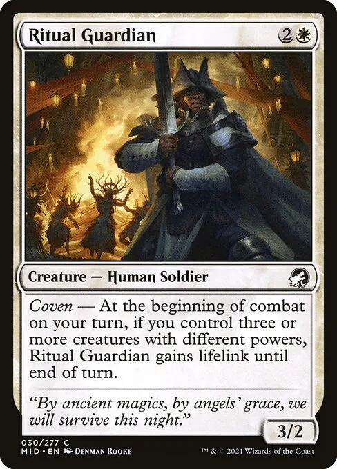 Ritual Guardian · Innistrad: Midnight Hunt 30/399