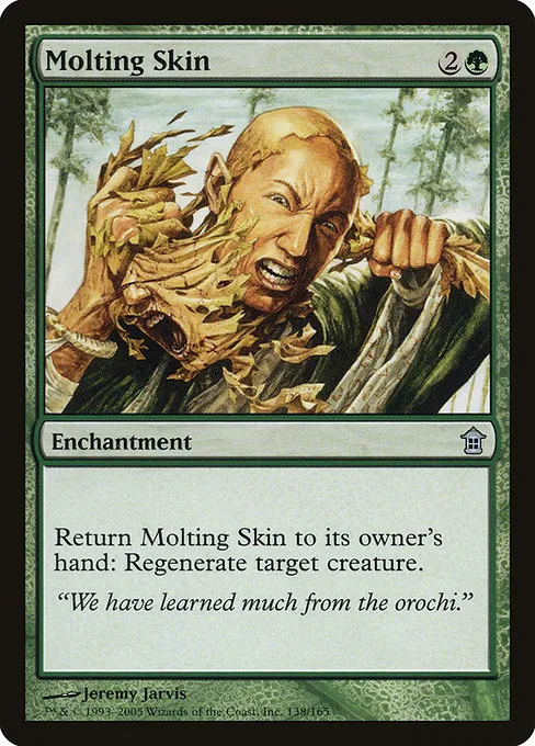 Molting Skin · Saviors of Kamigawa 138/165
