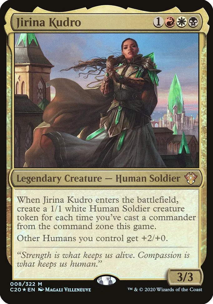 Jirina Kudro · Commander 2020 Oversized 8/5