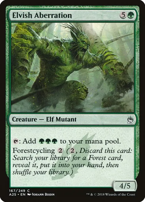 Elvish Aberration · Masters 25 167/249