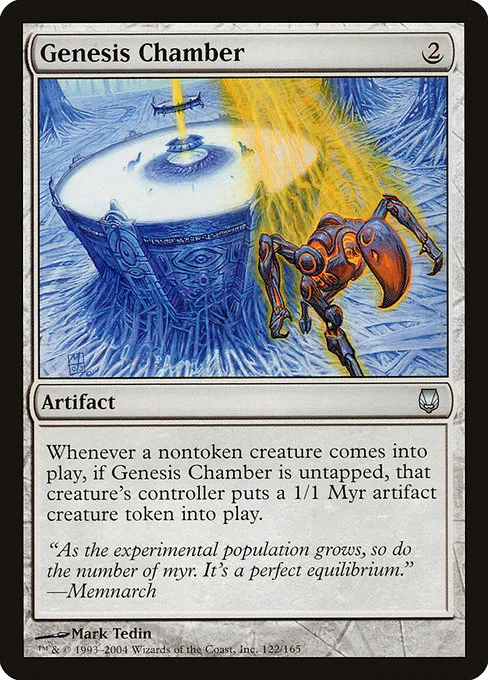 Genesis Chamber · Darksteel 122/165