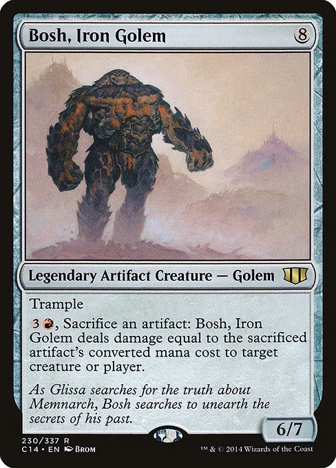 Bosh, Iron Golem · Commander 2014 230/337