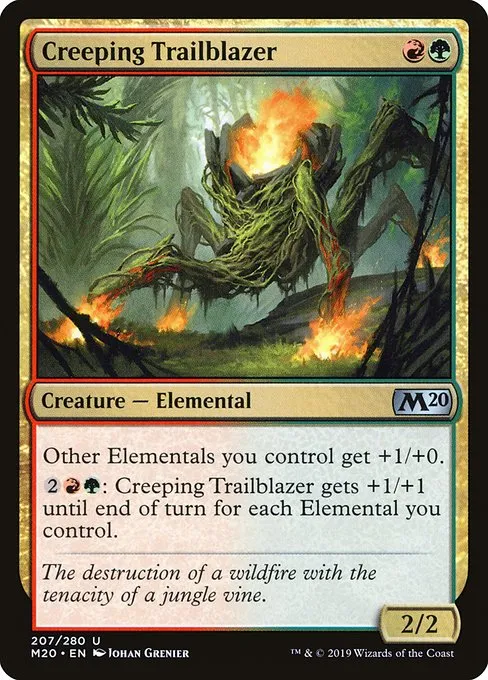 Creeping Trailblazer · Core Set 2020 207/346