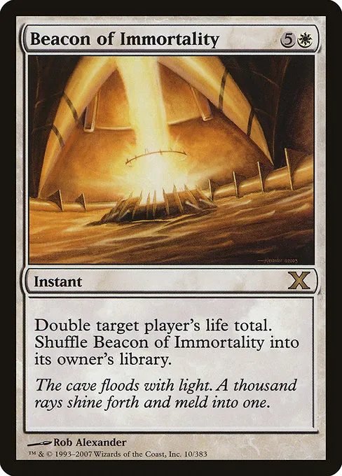 Beacon of Immortality · Tenth Edition 10/510