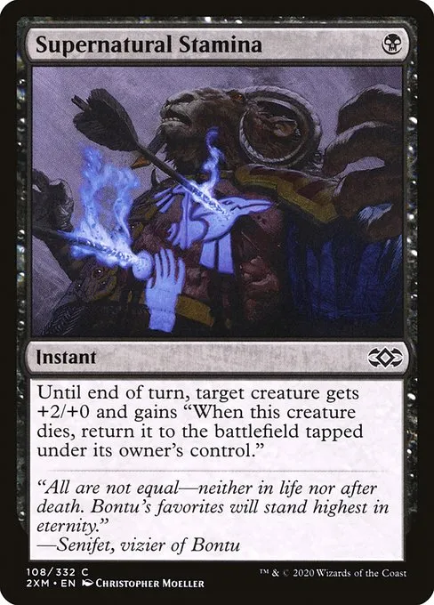 Supernatural Stamina · Double Masters 108/384