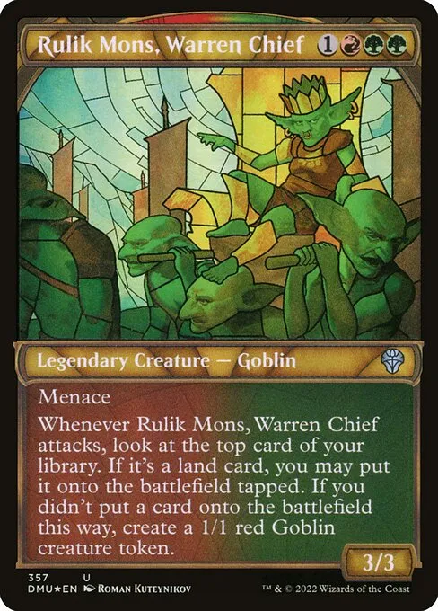 Rulik Mons, Warren Chief · Dominaria United 357/453