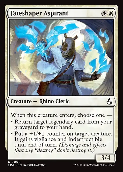Fateshaper Aspirant · Reality Fracture 6/7