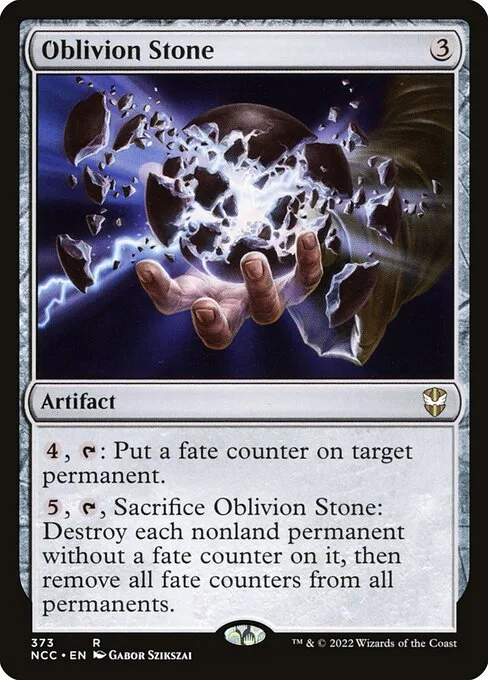 Oblivion Stone · New Capenna Commander 373/447