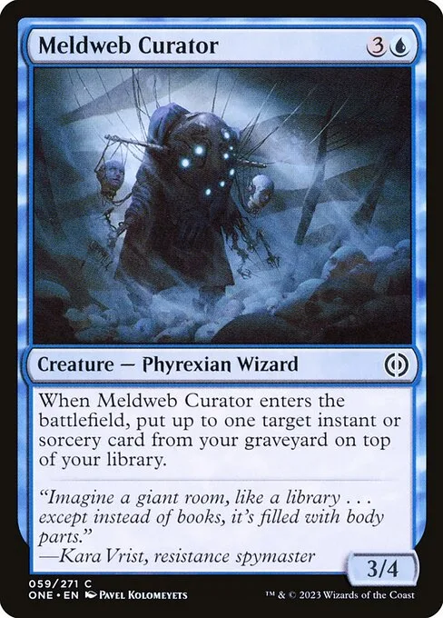 Meldweb Curator · Phyrexia: All Will Be One 59/479