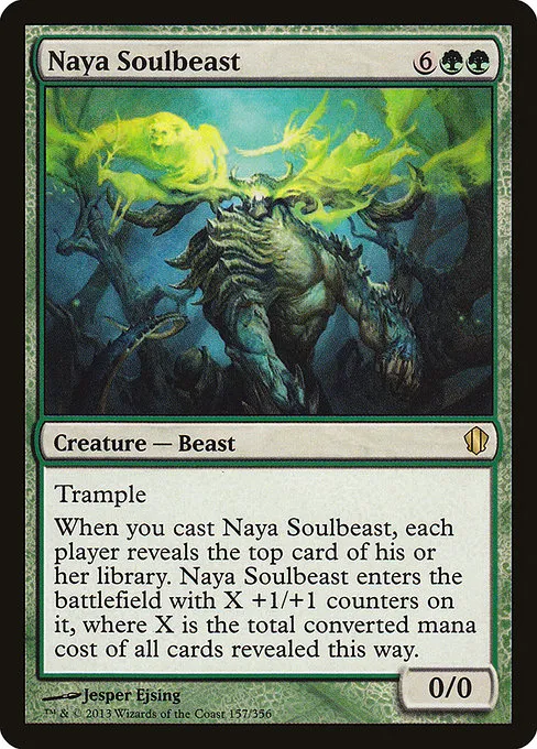 Naya Soulbeast · Commander 2013 157/356
