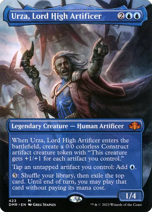 Urza, Lord High Artificer · Dominaria Remastered 423/457